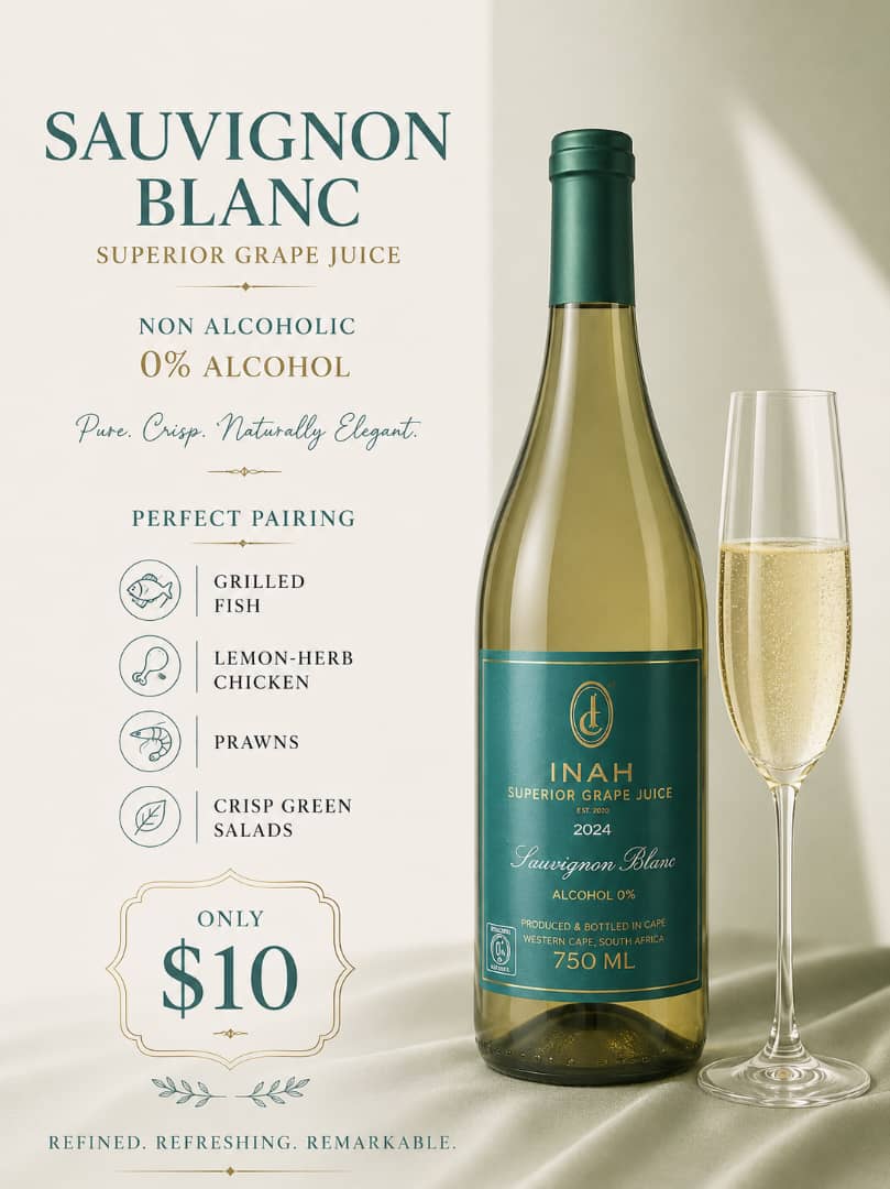 Inah Superior Grape Juice Sauvignon Blanc (0% Alcohol)