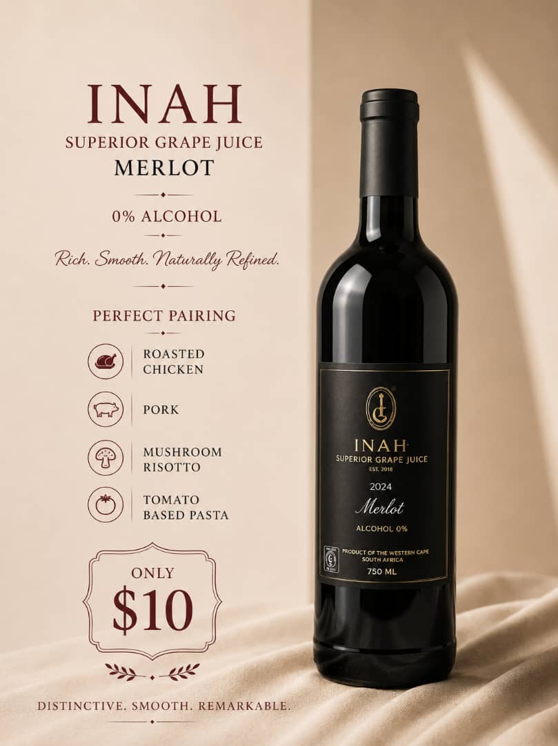 Inah Superior Grape Juice Merlot (0% Alcohol)
