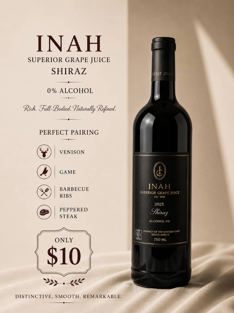 Inah Superior Grape Juice Shiraz (0% Alcohol)