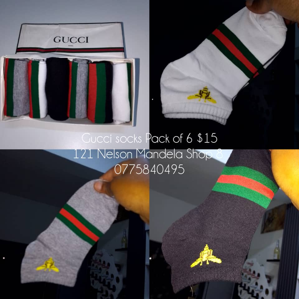 Gucci Web Stripe Socks (Pack of 6)
